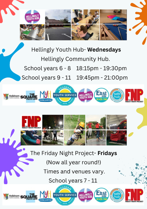 Youth Hub - what's on